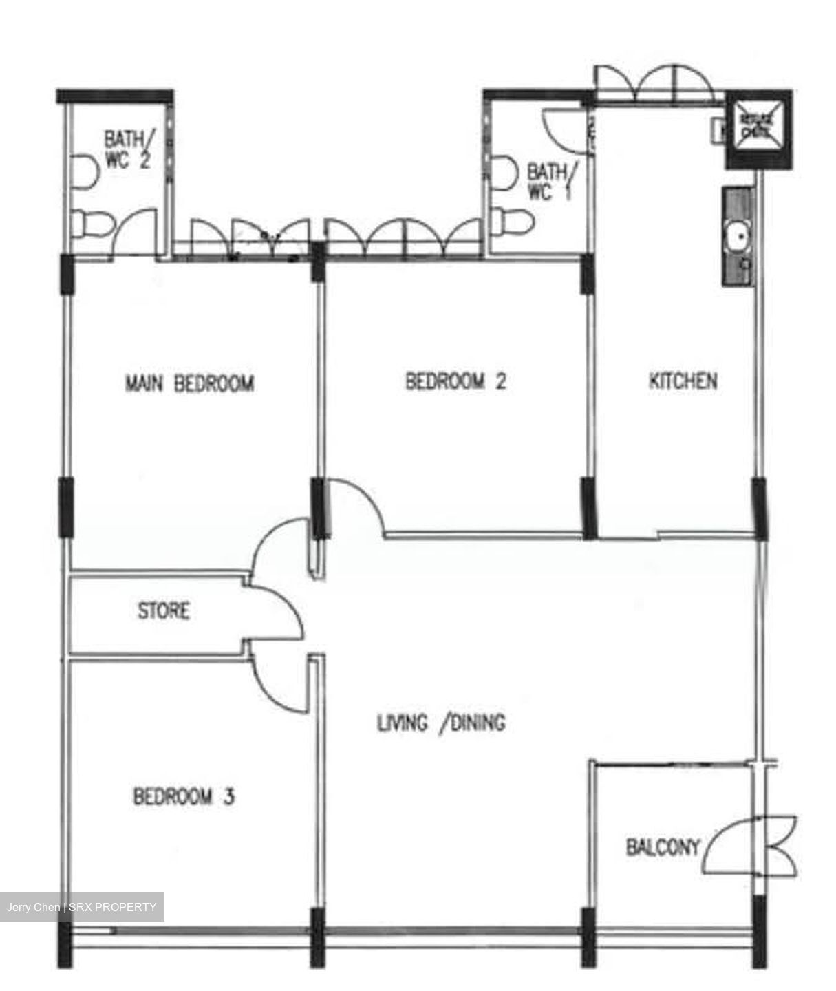 Blk 319 Bukit Batok Street 33 (Bukit Batok), HDB 5 Rooms #588618101